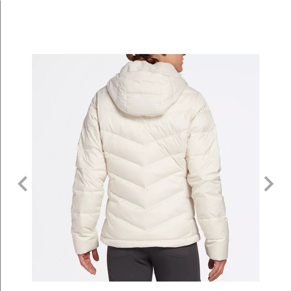 Anne Klein Vintage White Hooded Down Jacket SP XC Host Pick 9/21! - Picture 2 of 9